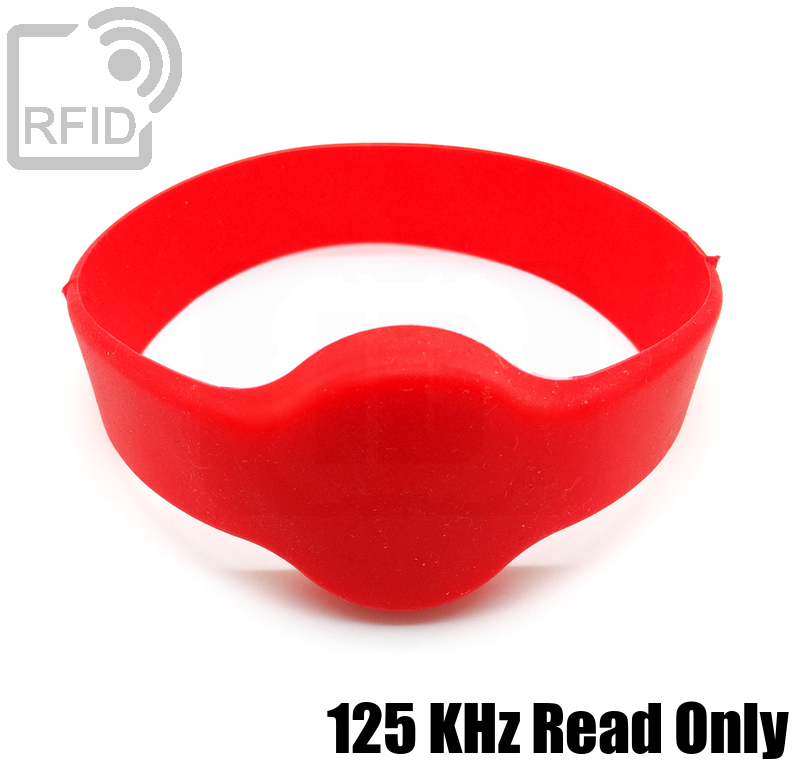 Lot De 10 Bracelets RFID 125 KHz Silicone IP68 Rouge - Carte D'Identité Imperméable Pour Piscine, Sauna Et Contrôle D'Accès