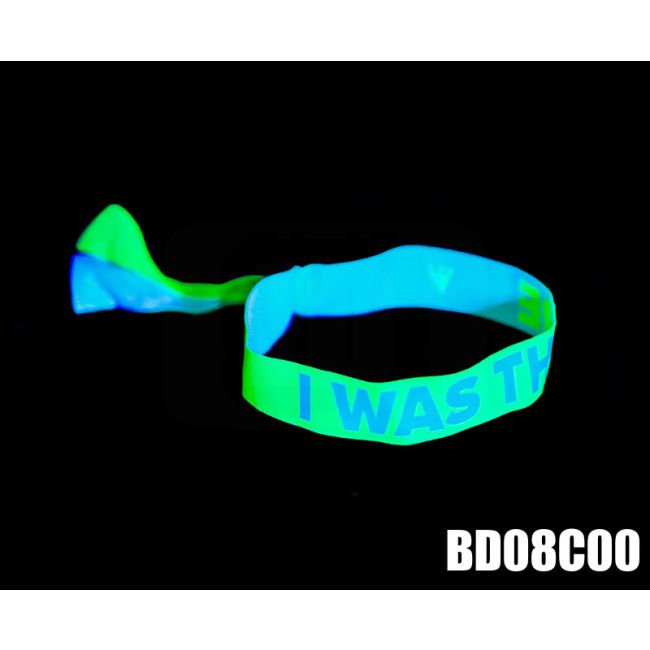 BD08C00 Bracciali tessuto jacquard ricamato UV swatch