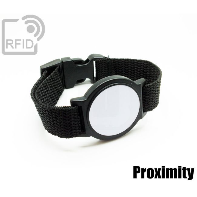 BR01C76 Pulseras RFID ABS redondeadas proximity thumbnail