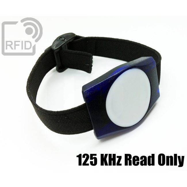 BR02C19 Braccialetti RFID ABS rettangolare 125 KHz Read Only thumbnail