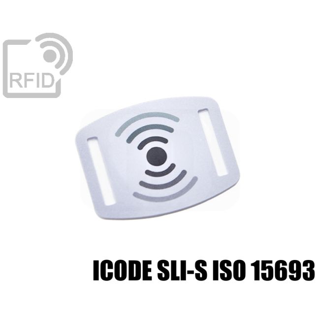BR06C52 RFID-Schieber für 15 mm Armbänder ICode SLI-S iso 15693 swatch