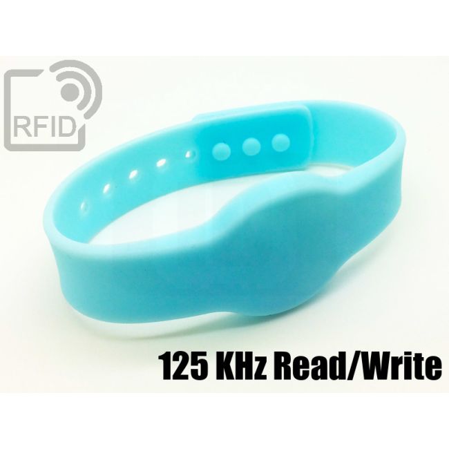 BR11C18 Braccialetti RFID silicone clip 125 KHz Read/Write thumbnail