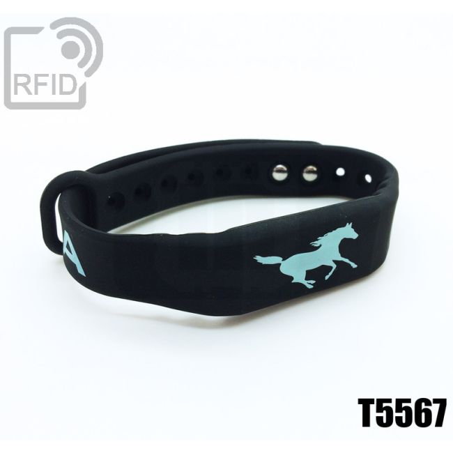 BR16C04 Fitness-Silikon-RFID-Armbänder T5567 swatch