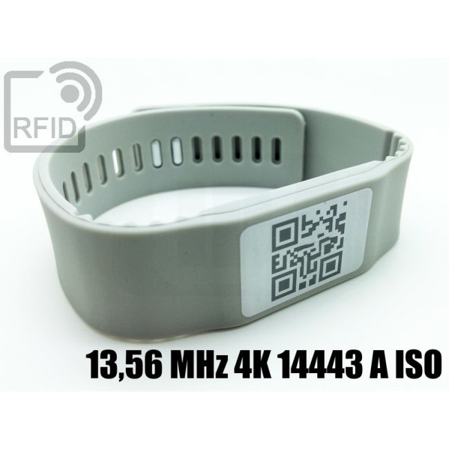 BR17C45 Pulseras RFID con banda de silicona 13