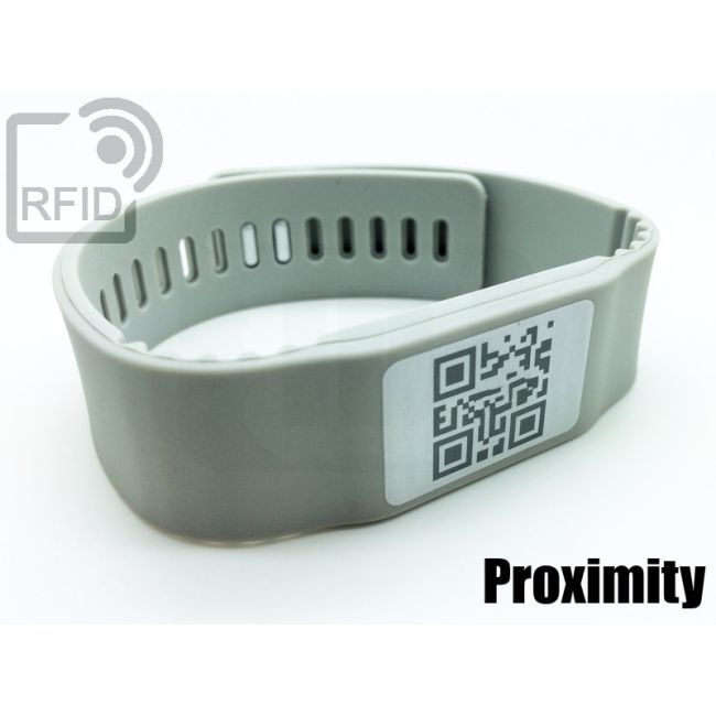 BR17C76 Pulseras RFID con banda de silicona proximity thumbnail