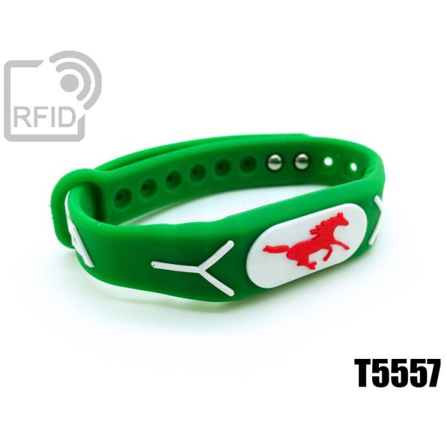 BR19C25 Geprägte Silikon-RFID-Armbänder T5557 swatch