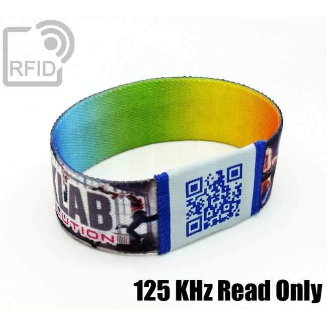 BR21C19 Braccialetti RFID elastico 25 mm 125 KHz Read Only thumbnail