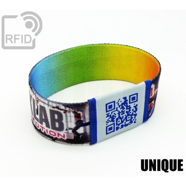 BR21C20 25 mm elastische RFID-Armbänder Unique swatch