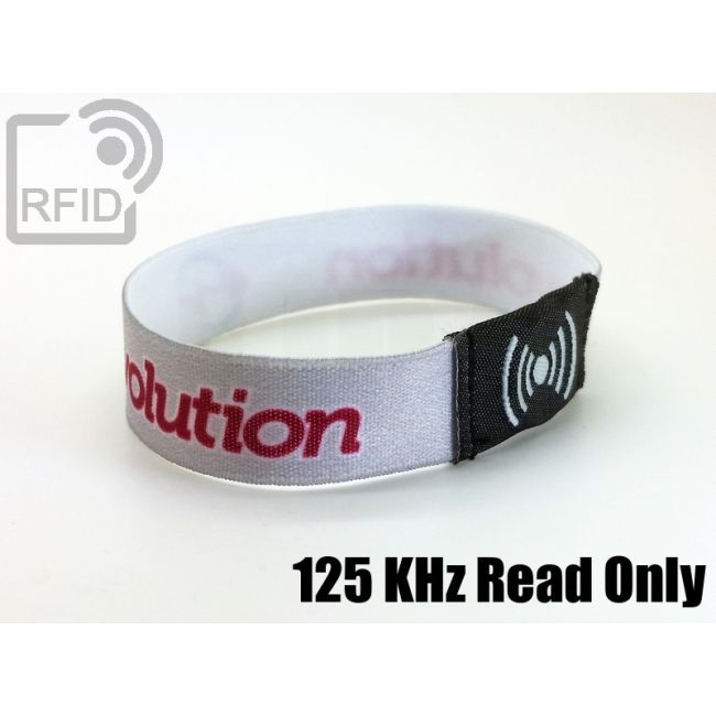 BR23C19 Braccialetti RFID elastico 15 mm 125 KHz Read Only thumbnail