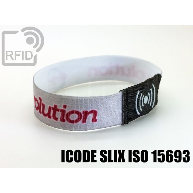 BR23C53 Braccialetti RFID elastico 15 mm ICode SLIX iso 15693 thumbnail