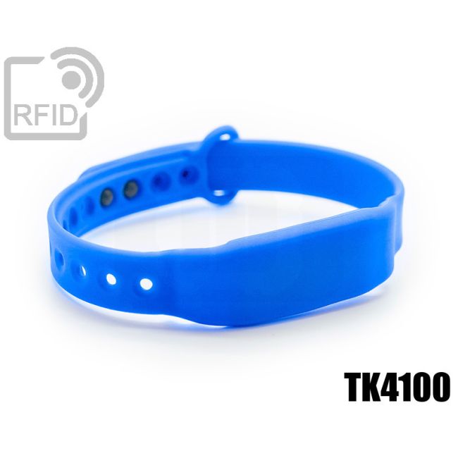 BR28C01 Braccialetti RFID silicone slim clip TK4100 thumbnail