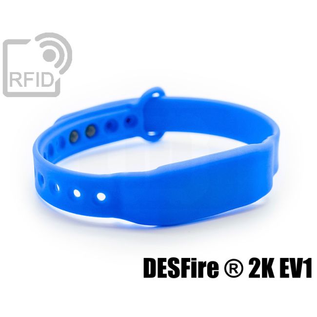 BR28C49 Braccialetti RFID silicone slim clip NFC ST25TV64K ISO 15693 thumbnail