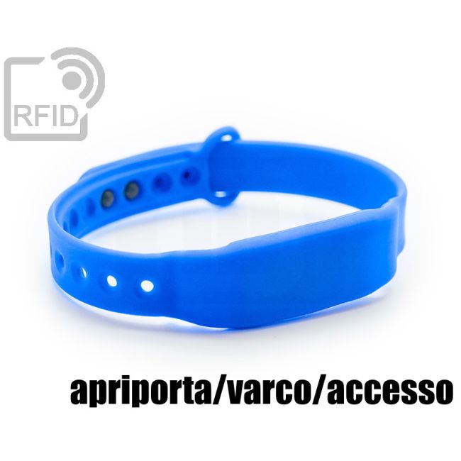 BR28C71 Braccialetti RFID silicone slim clip apriporta-varco-accesso thumbnail