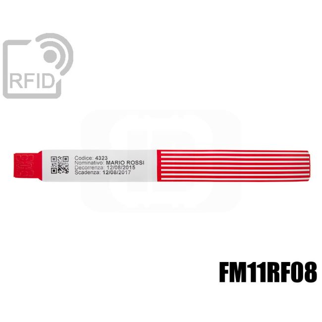 BR29C07 Bracciali ospedalieri RFID stampabili FM11RF08 thumbnail
