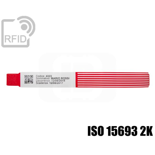 BR29C24 Bedruckbare RFID-Krankenhausarmbänder NFC ISO 15693 2K