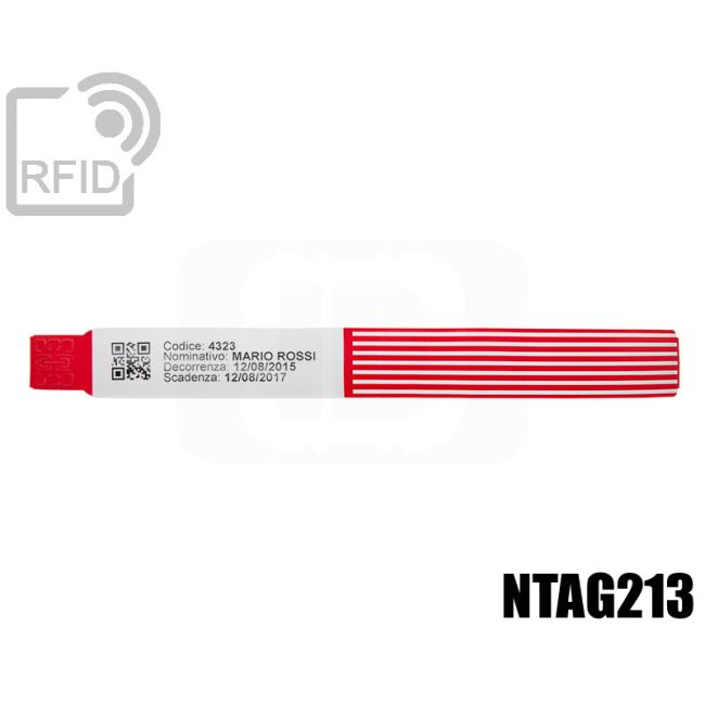 BR29C67 Bracciali ospedalieri RFID stampabili NFC ntag213 thumbnail
