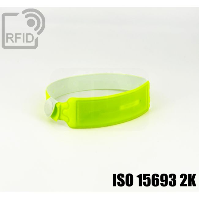 BR31C24 Pulseras RFID desechables impermeables NFC ISO 15693 2K thumbnail