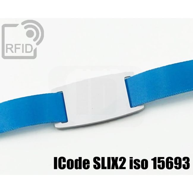 BR33C85 Slider RFID per braccialetti 12 mm NFC ICode SLIX2 iso 15693 swatch