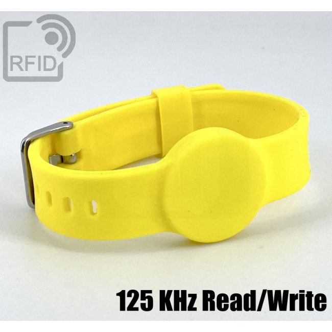 BR34C18 Bracelet RFID en silicone avec boucle de 16 mm 125 KHz Read/Write