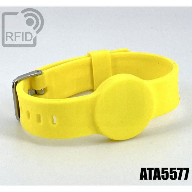 BR34C41 Bracelet RFID en silicone avec boucle de 16 mm ATA5577