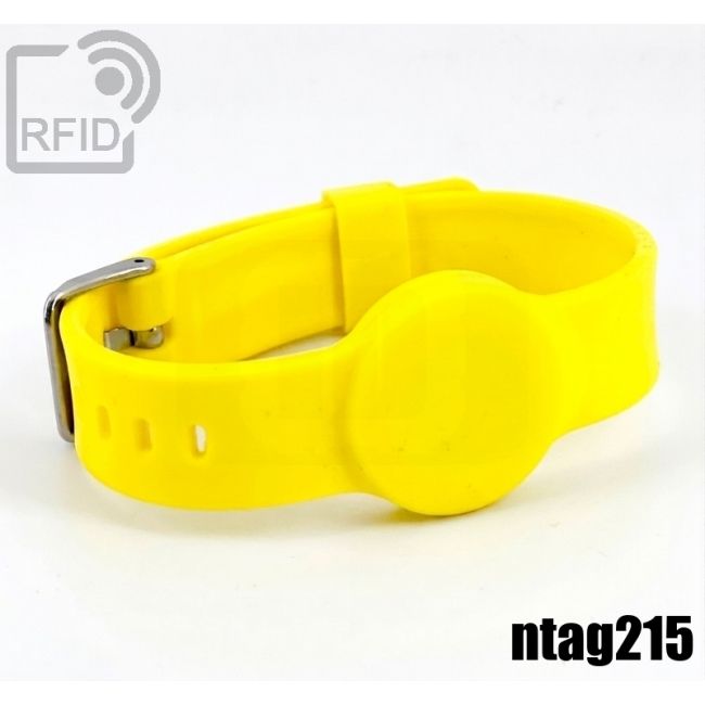 BR34C73 RFID-Silikonarmbänder mit Schnalle 16 mm NFC ntag215 swatch