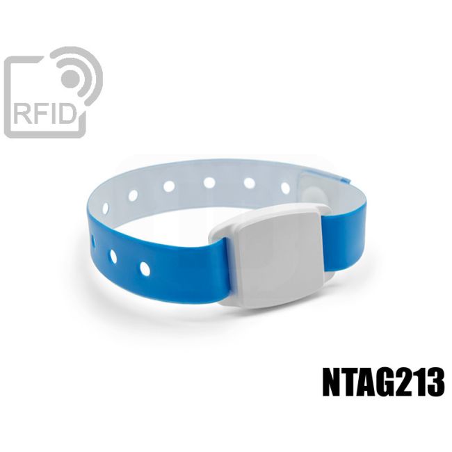 BT51C67 Braccialetto wireless beacon + RFID NFC ntag213 swatch