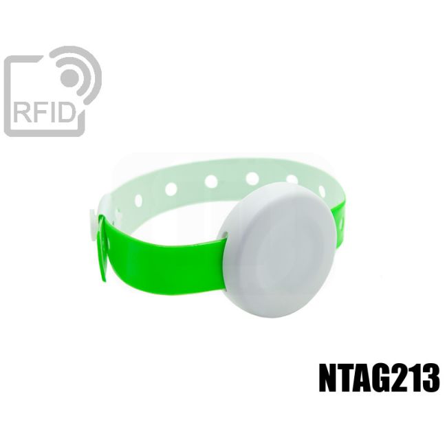 BT52C67 Wireless wristband + RFID accelerometer NFC ntag213 thumbnail