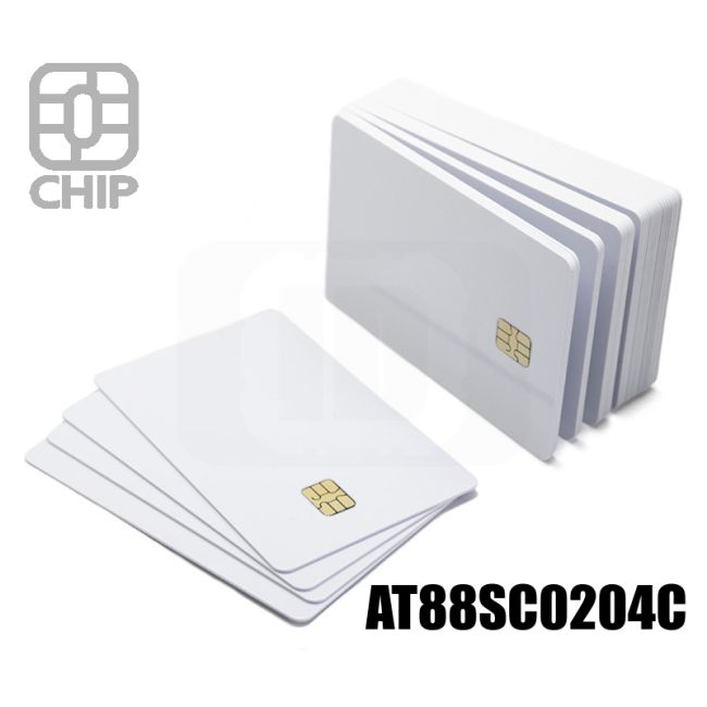 CC01L20 Tarjetas con chip en blanco AT88SC0204C swatch