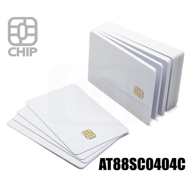 CC01L21 Tessere chip card bianche AT88SC0404C thumbnail