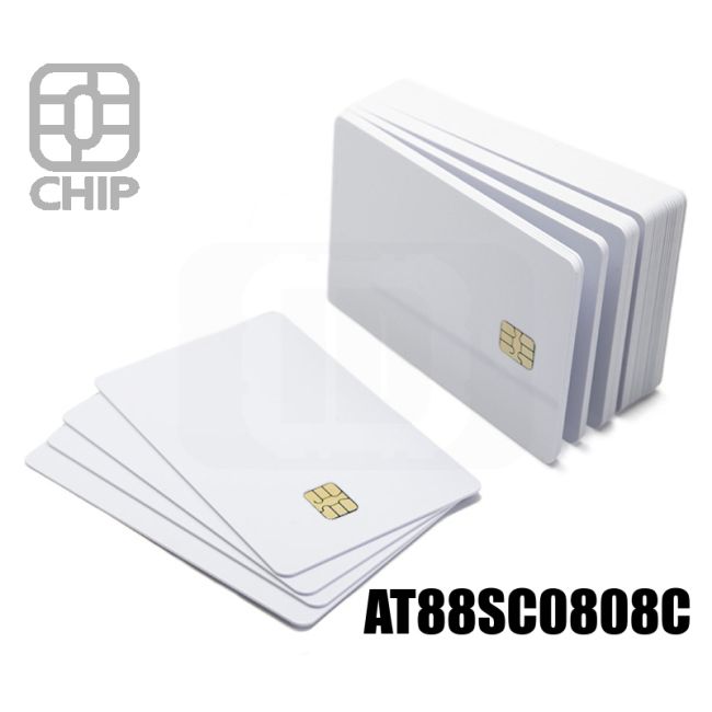 CC01L22 Tessere chip card bianche AT88SC0808C thumbnail