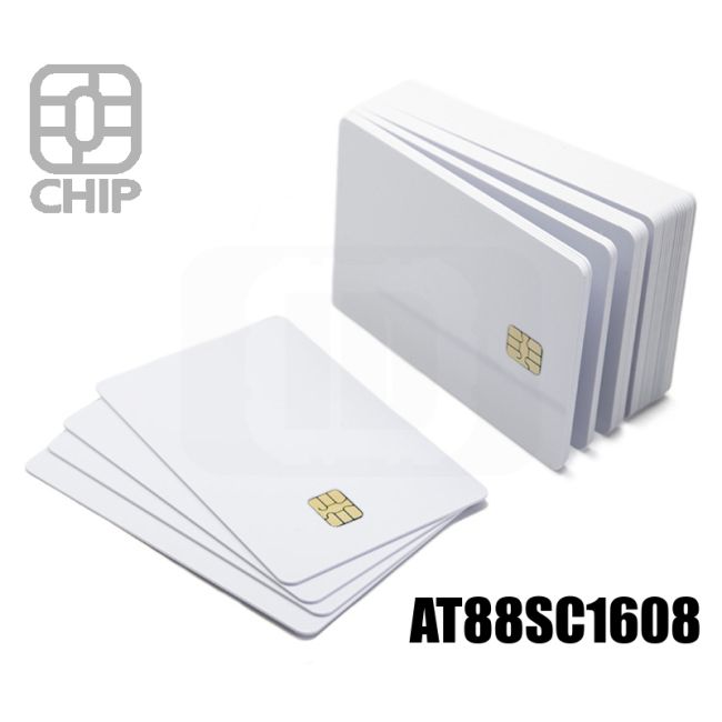CC01L24 Tessere chip card bianche AT88SC1608 thumbnail