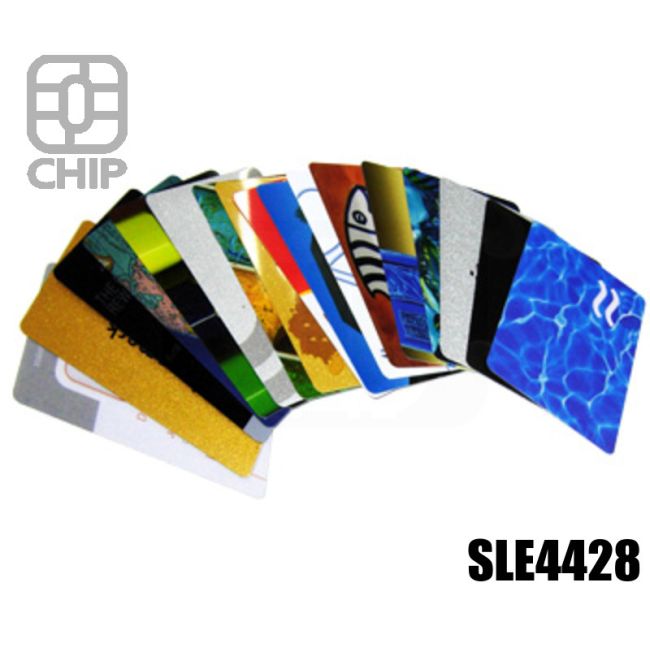 CC02L04 Tarjetas con chip personalizadas SLE4428 thumbnail