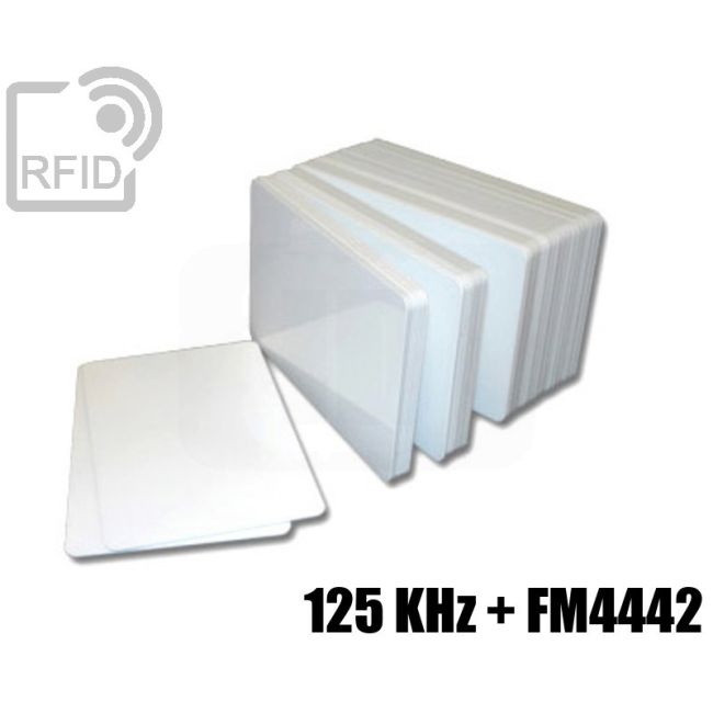 CD01D04 Cartes double triple fréquence 125 KHz + FM4442 thumbnail