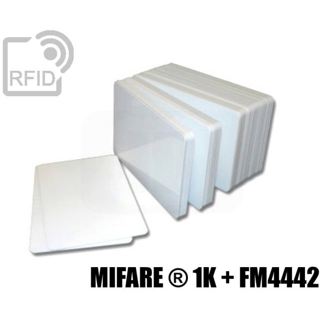 CD01D16 Tessere doppia tripla frequenza Mifare ® 1K + FM4442 thumbnail