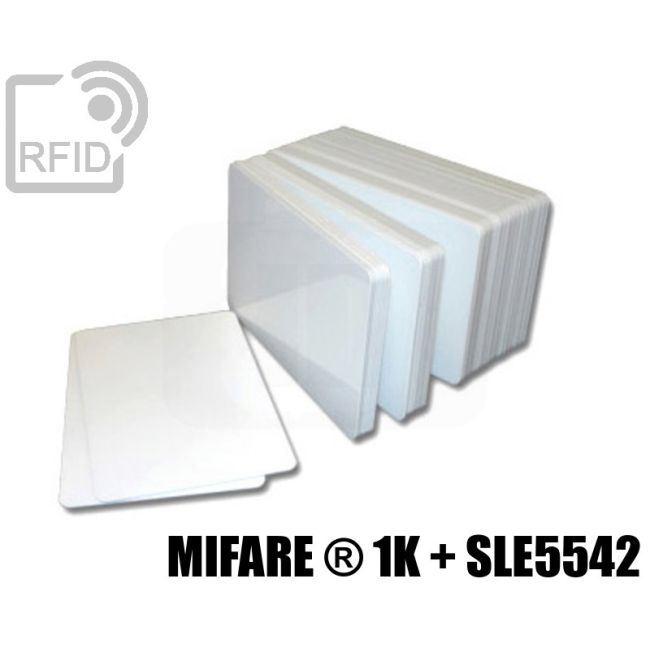 CD01D17 Tarjetas de doble triple frecuencia Mifare ® 1K + SLE5542 thumbnail