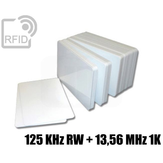 CD01D30 Cartes double triple fréquence 125 KHz RW + 13