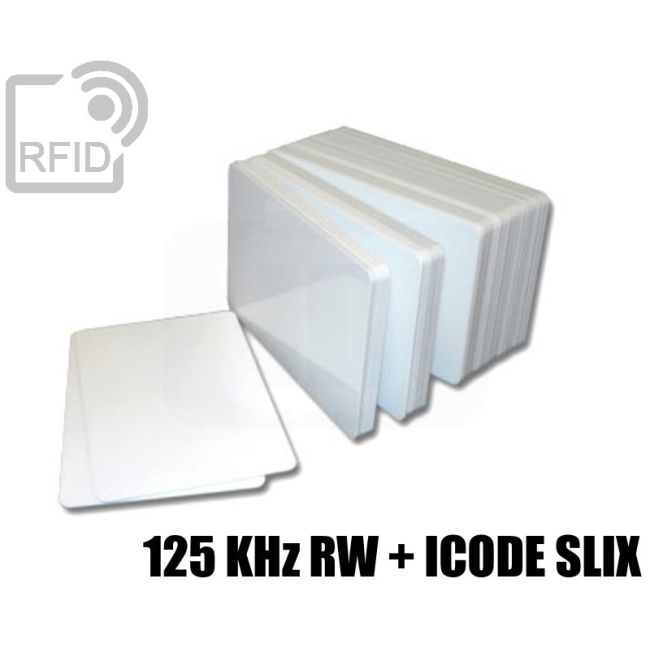 CD01D33 Dual triple frequency cards 125 KHz RW + ICode SLIX thumbnail