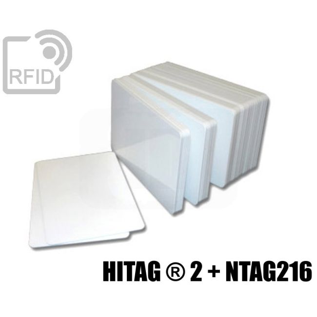 CD01D46 Tessere doppia tripla frequenza NFC Hitag ® 2 + ntag216 thumbnail