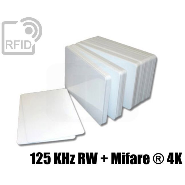 CD01D54 Tessere doppia tripla frequenza 125 KHz RW + Mifare ® 4K swatch