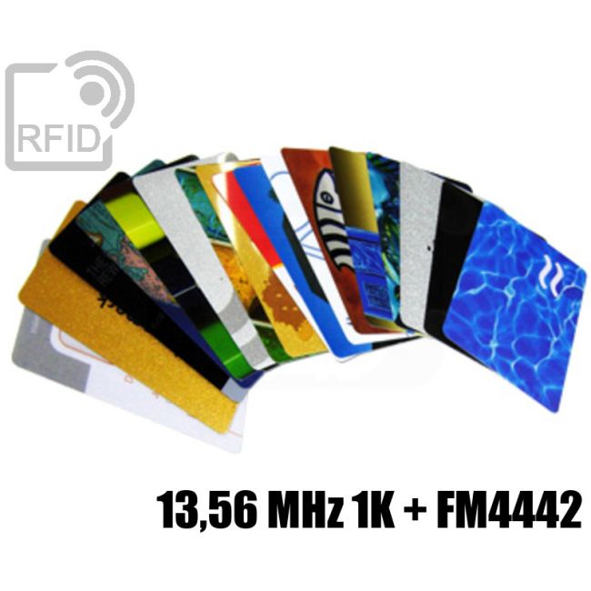 CD02D13 Printed cards with dual triple chip 13