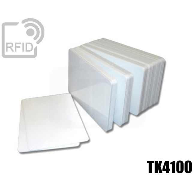 CR01C01 Weiße RFID-Karten TK4100 swatch