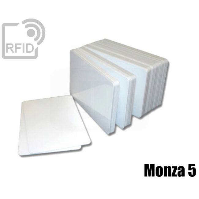 CR01C32 White RFID card Monza 5 swatch