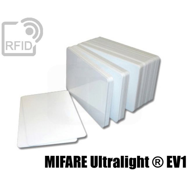 CR01C46 White RFID card NFC Mifare Ultralight ® EV1 swatch