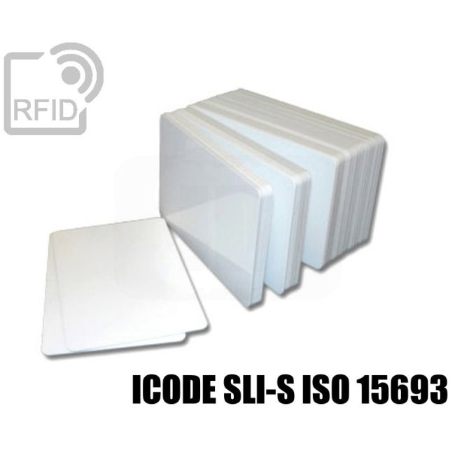 CR01C52 Tessere card bianche RFID ICode SLI-S iso 15693 thumbnail