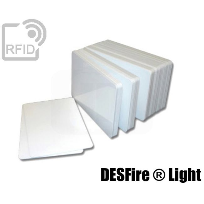 CR01C92 Tessere card bianche RFID NFC Desfire ® Light thumbnail