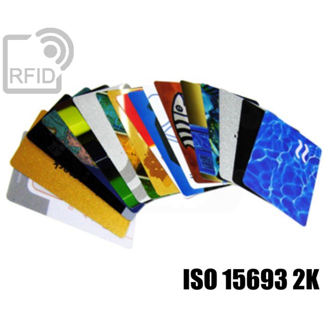 CR02C24 Customized RFID Card NFC ISO 15693 2K swatch