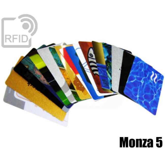 CR02C32 Customized RFID Card Monza 5 swatch