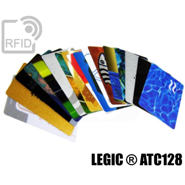 CR02C54 Personalisierte RFID-Karten Legic ® ATC128 swatch