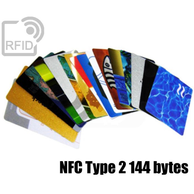 CR02C93 Customized RFID Card NFC Type 2 144 bytes swatch