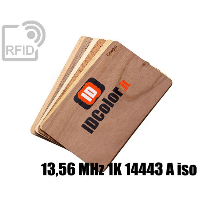 CR04C23 Tessere in legno personalizzate RFID 13
